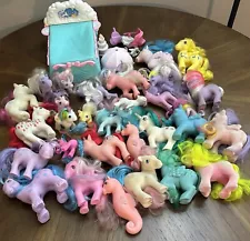 DAMAGED NEED REPAIR or FOR PARTS Vintage My Little Pony Assorted G1 MLP LOT