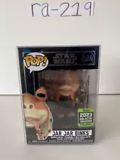 Funko Pop Star Wars Jar Jar Binks 2023 Convention #624 Excellent Condition