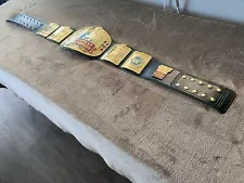 WWE/WWF/WCW/AEW European Championship Custom Green Leather