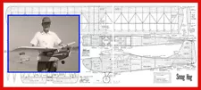 Model Airplane Plans (RC): SMOG HOG 74½" Wingspan for .19-.35 by Howard Bonner