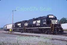 Original Slide- NS GP38-2 5331 NEW Repaint & Train At Cleveland, TN. 7/12