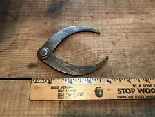 Vtg Outside Calipers 4” Length Metal Machinist Tools Firm