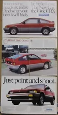 1984 Honda CRX Ad (2); Road test