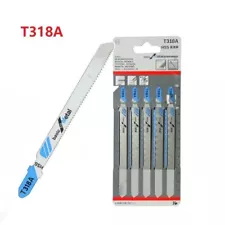 5 Pcs Extra Long?? Curved?? Jig Blades ??for Metal Cutting T318A Best On Sale