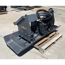 NEW 72" LandHonor Skid Steer Vibratory Plate Compactor tamper Kubota Bobcat 6