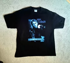 Vintage 2003 Kurt Cobain Memorial T-Shirt XL Nirvana Rare Original Owner