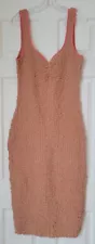 Free People Smocked Midi Dress Sweetheart Neckline NWT Sz S