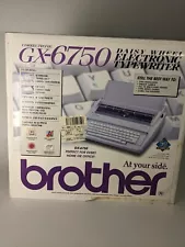 Brother GX-6750 Daisy Electric Typewriter Brand New Sealed