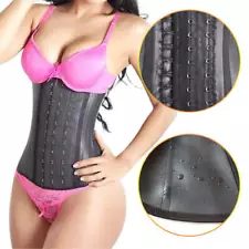 100% Latex Waist Trainer Corset Cincher Fajas Colombianas Reductoras Body Shaper