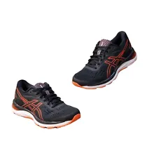 ASICS Gel Cumulus 20 Running Shoes Women's Size 6 Black Flash Coral Walking