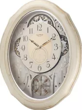 RHYTHM IVORY COTTAGE CLOCK (4MH873WU03