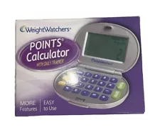 Weight Watchers Points Calculator With Daily Tracker