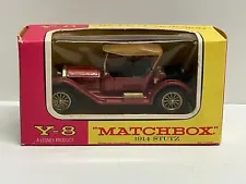 vintage MATCHBOX Y-8 Models of Yesteryear 1914 STUTZ die-cast