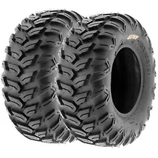 Pair of 2, SunF 26x11R12 26x11-12 26x11x12 ATV UTV All Terrain Tires 6 Ply A043