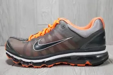 (Very Good Condition) OG Nike Air Max 2009 Orange Grey Shoes 354744-005 Mens 9.5