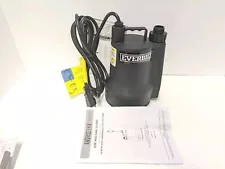 Everbilt 1/6 HP Plastic Submersible Utility Pump