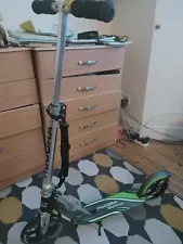 Hudora BigWheel used scooter for sale FOLDABLE Green/Black