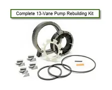 13 VANE TRANSMISSION PUMP KIT 2004R 700R4 4L60E 4L65E Slide Rotor Vanes