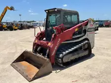 2019 Takeuchi TL12R-2 Skid Steer Track Loader Crawler Hyd Aux Cab Bucket bidadoo