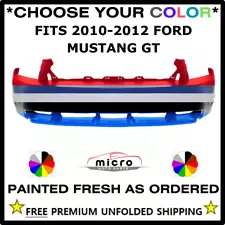 NEW FRONT BUMPER FOR 2010-2012 FORD MUSTANG GT *CHOOSE YOUR COLOR* FO1000646