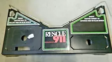 1994 Original Gottlieb Rescue 911 Pinball Machine Apron Coin Op