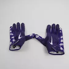 TCU Horned Frogs Nike Gloves - Receiver Men's Purple/White Used