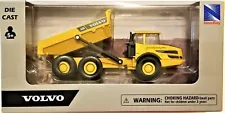 New Ray - 5.5" Volvo Construction Dump Truck A25G (BBNR32103A25G)