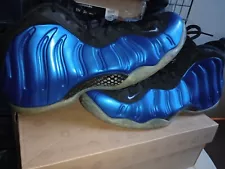 MENS Size 11 - Nike Air Foamposite One XX Royal USED CUSTOM FOAMPOSITE ROYAL