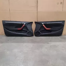 06-11 Honda Civic Si Coupe Interior Door Trim Panel Set Panels AA7183 (For: 2010 Honda Civic)