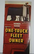 1972 Ford Truck Sales Brochure - Handy Guide for the One Truck Fleet Owner