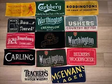 Assorted Vintage Bar Towels (Liquor And Pubs) USED/CLEAN Mix And match READ DESC