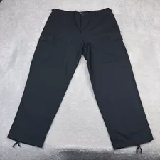 Tru Spec Pants Mens Extra Large Black Ripstop Canvas Urban Tactical 41x32