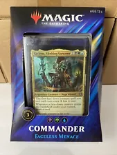 Magic The Gathering MTG Commander 2019 Faceless Menace Commander Deck