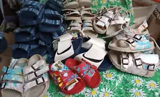 Birkenstock END OF SUMMER SALE "Birki" Sandals 17 PAIRS FOR KIDS - Not boxed