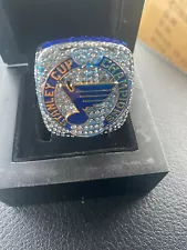 St Louis Blues 2019 Stanley Cup Champs Ring SEASON TICKET HOLDER GIFT 2022 RARE