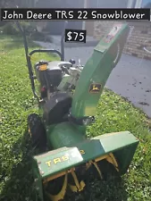 john deere snowblower TRS 22