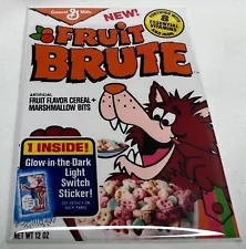 1974 General Mills Fruit Brute Cereal Box 2.5" X 3.5" Fridge / Locker Magnet.