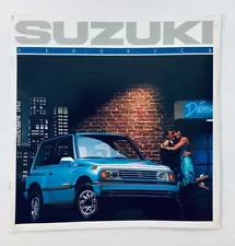 1989 Suzuki Sidekick Car Dealer Showroom Sales Brochure Guide Catalog