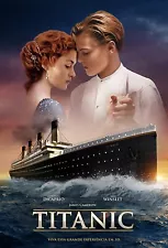 Titanic movie poster : 11 x 17 inches (main) : Leonardo Dicaprio poster