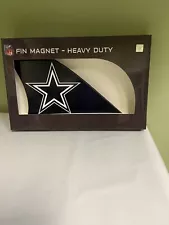 Dallas Cowboys NFL Fin Magnet - Heavy Duty High Performance For Auto Or Fridge