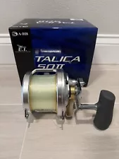 Shimano Talica 50 II 2 Speed Saltwater Fishing Reel - TAC50II New With Line