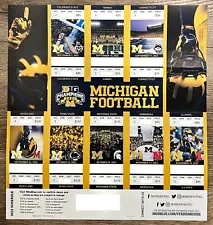 2022 Michigan Wolverines Football Collectible Ticket Stub Choose Any Home Game