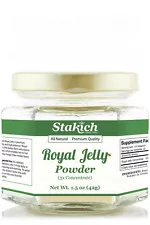 1.5oz PURE ROYAL JELLY POWDER LYOPHILIZED 100% NATURAL BEST ALL BEE QUEEN SALE