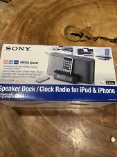 Sony ICF - C1IPMK2 Dream Machine Speaker System Clock - Radio for iPod iPhone