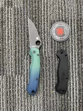 Spyderco Paramilitary 2 CPM S30V DLC Wharncliffe PM2 Discontinued