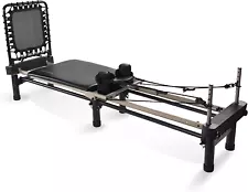 Aeropilates Premier Reformer - Pilates Reformer Workout Machine for Home Gym - C