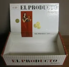 Vintage El Producto 50 Cigar Box 2/$.25