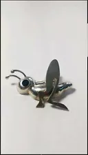 Sterling silver firefly pendant with pin