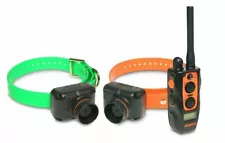 DOGTRA TRAIN AND BEEP TWO DOG OBEDIENCE/TRAINING COLLARS (2702T&B)