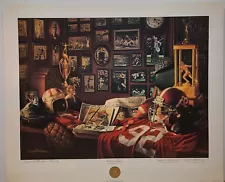 Alabama football "Crimson Legacy" Signature edition print #344 by Daniel Moore